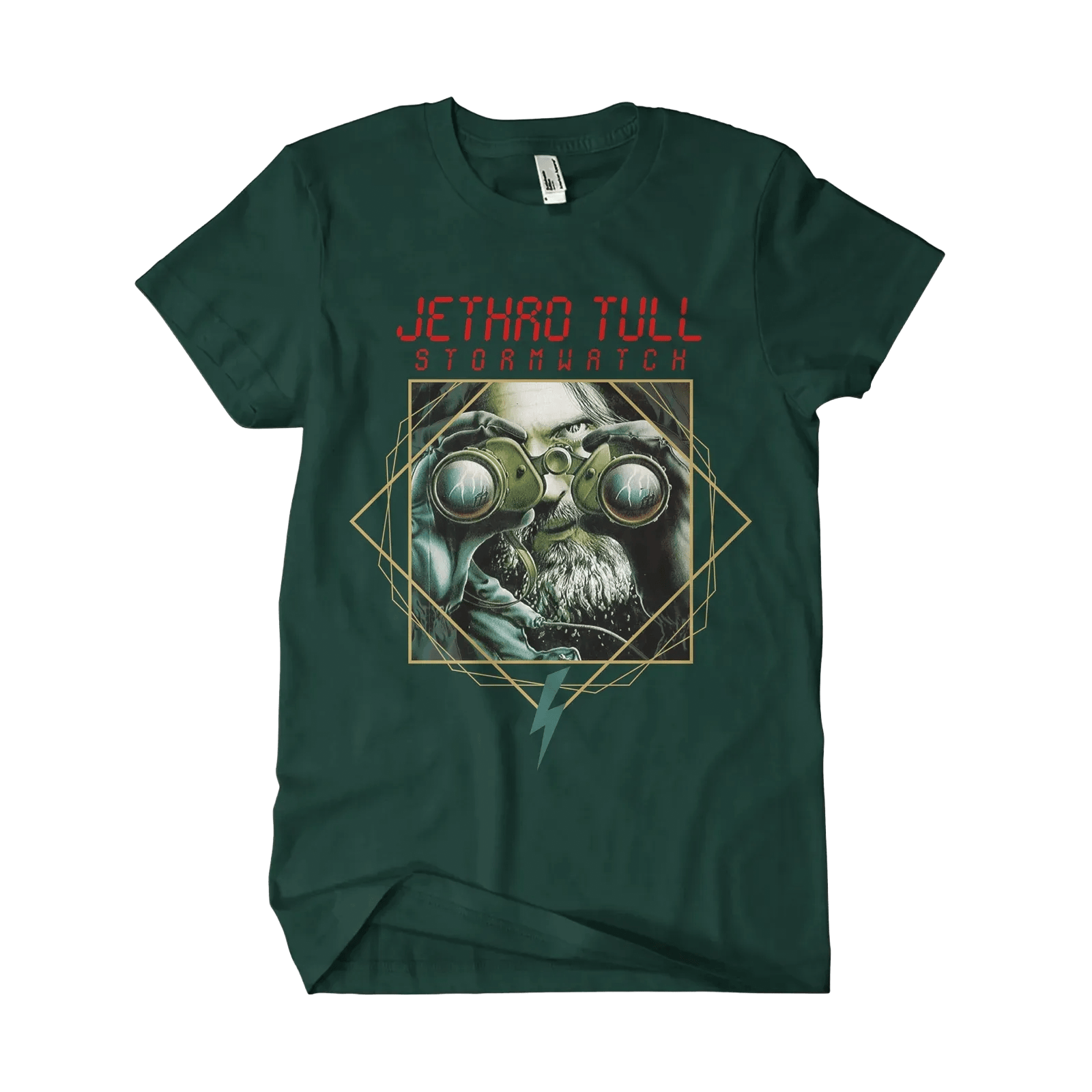 Stormwatch T-shirt (Forest Green) - Jethro Tull